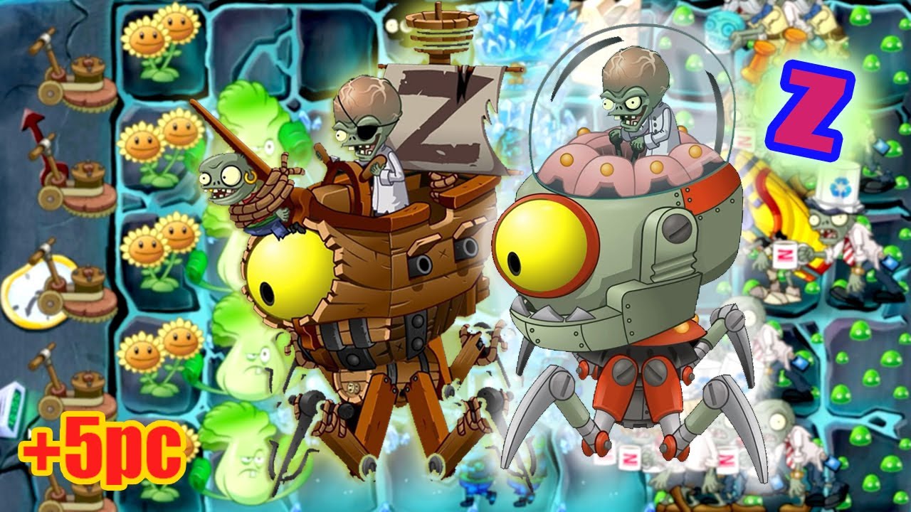 Plants vs Zombies 2 – Facing Dr. Zomboss in Every Challenge! ⚔️🔥 - YouTube
