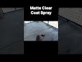 GREAT 2X Ultra Cover Spray Paint Matte Clear #shorts #short #fyp #art