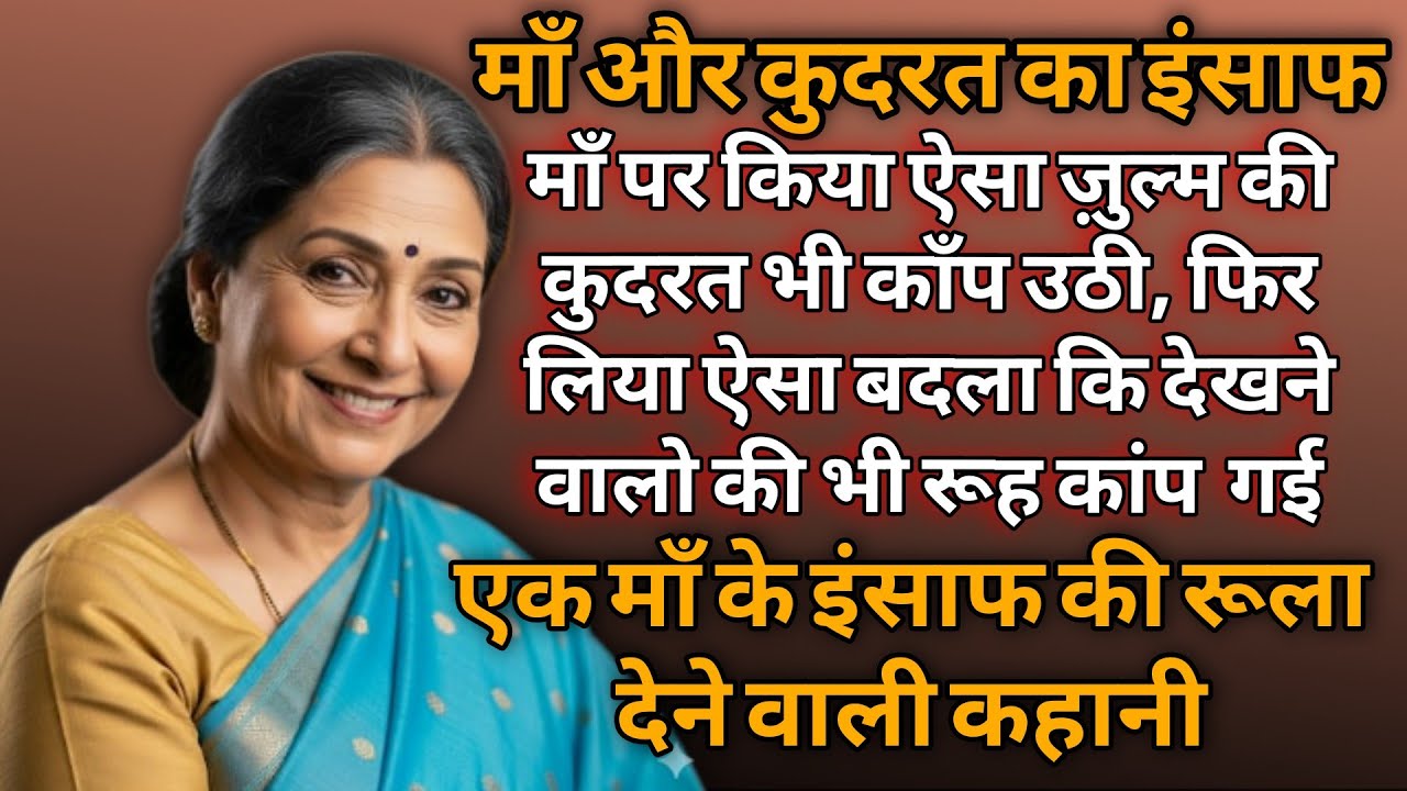माँ और कुदरत का इंसाफ | Motivational Story | Sad Moral | Hindi Kahani | Suvichar | Man ki Kahaniya 💟