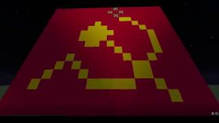 Soviet Union Anthem Built In Minecraft Noteblocks By Axotol