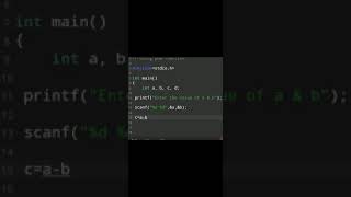 #A19 | How to Write C Program | Basic c language Exercise 20  #shorts #coding #Programming
