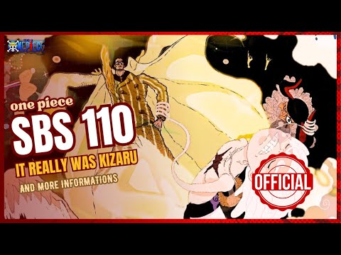 ONE PIECE SBS 110 RESPONSE - IT REALLY WAS KIZARU🤔 - YouTube
