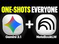 NotebookLM + Gemini 3.1 Pro is INSANE! 🤯