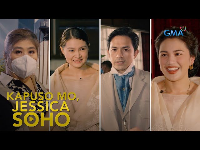 KMJS team, naki-time travel sa set ng Maria Clara at Ibarra!  | Kapuso Mo, Jessica Soho