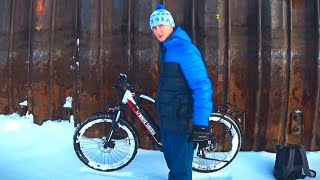 Электровелосипед для зимы - какой он?