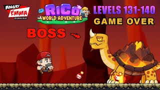 Super Rico World GAME OVER - Levels 131-140 + BOSS (gameplay 2025) screenshot 2