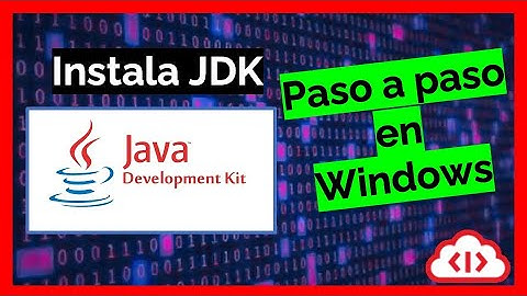 Cómo descargar e instalar JAVA para WINDOWS paso a paso | JDK