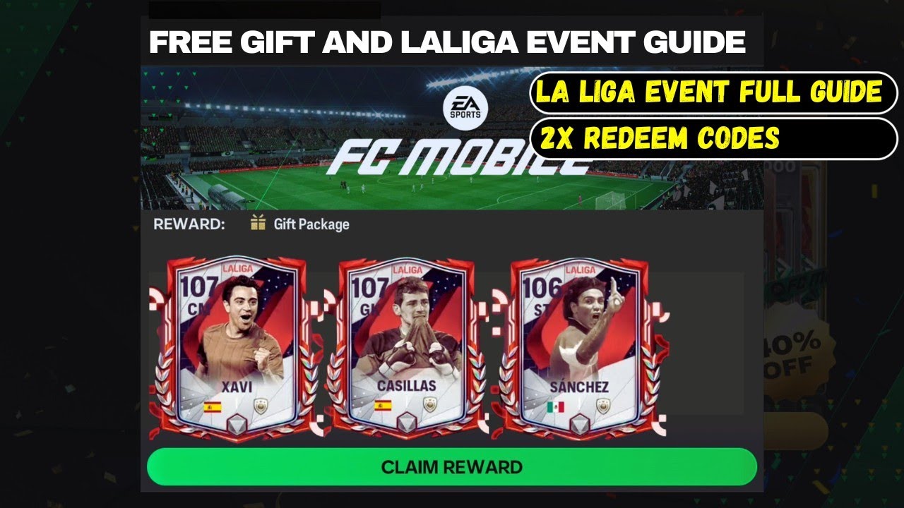 Free Gift!! 107 Casillas!! 107 Xavi!! LALIGA Event Full Guide | Fc