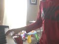 A song from the movie Twister on piano