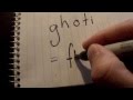 GHOTI: The Wonderful World of English