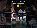 One of the most Scariest Women's Knockouts in Boxing 😲 #boxing #ko #WomenKnockouts