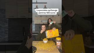 Tu bouge tu perds les 100 euros # #shortvideo #merefille #humour #betises