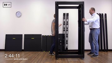 Time measured assembly of NCI rack cabinet - Linkbasic