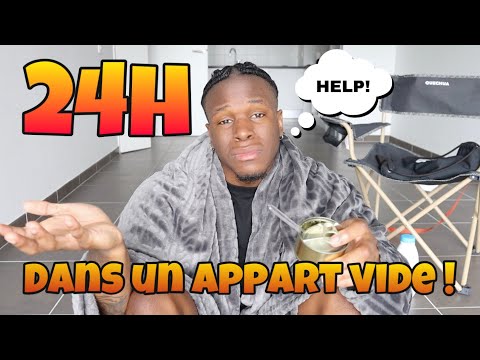 24 HOURS IN AN EMPTY APARTMENT!