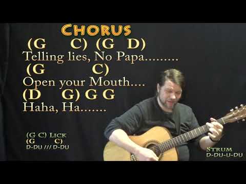 Johny Johny, Yes Papa Strum Guitar Cover Lesson In G With ChordsLyrics