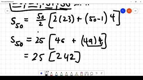 Arithmetic Series example problems