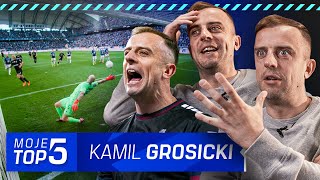 Grosicki wybrał swoje najpiękniejsze gole | Moje TOP 5 | Ekstraklasa