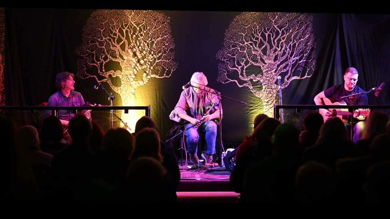 JOHN McSHERRY TRIO, 'live' at "Folk at the Meadows", Belper