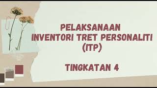 Inventori Trait Personaliti (ITP) - Tingkatan 4