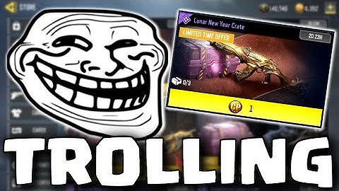 Free Crates... NOPE!! CoD Mobile is TROLLING F2P players
