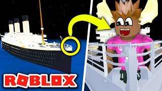 roblox titanic i survived