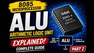 📘 Arithmetic Logic Unit (ALU) of the 8085 Microprocessor | Deconstructing the 8085 A
