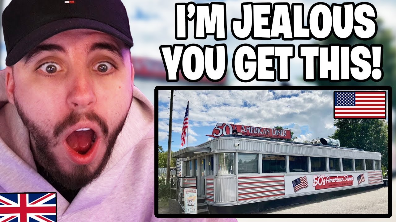 Brit Reacts to European Visits America and was left completely SHOCKED!