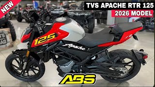 New 2026 TVS Apache RTR 125 TFT BS7 Launch In India 💥| Price | Specs | Review | Looks | Apac..