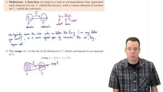 Celebrity Math150/151 Section 1.1 - Functions (2 of 5) Profile