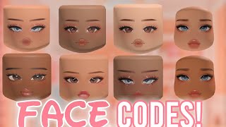 Popular Roblox Face Codes With Links Bloxburg Berry Avenue Brookhaven