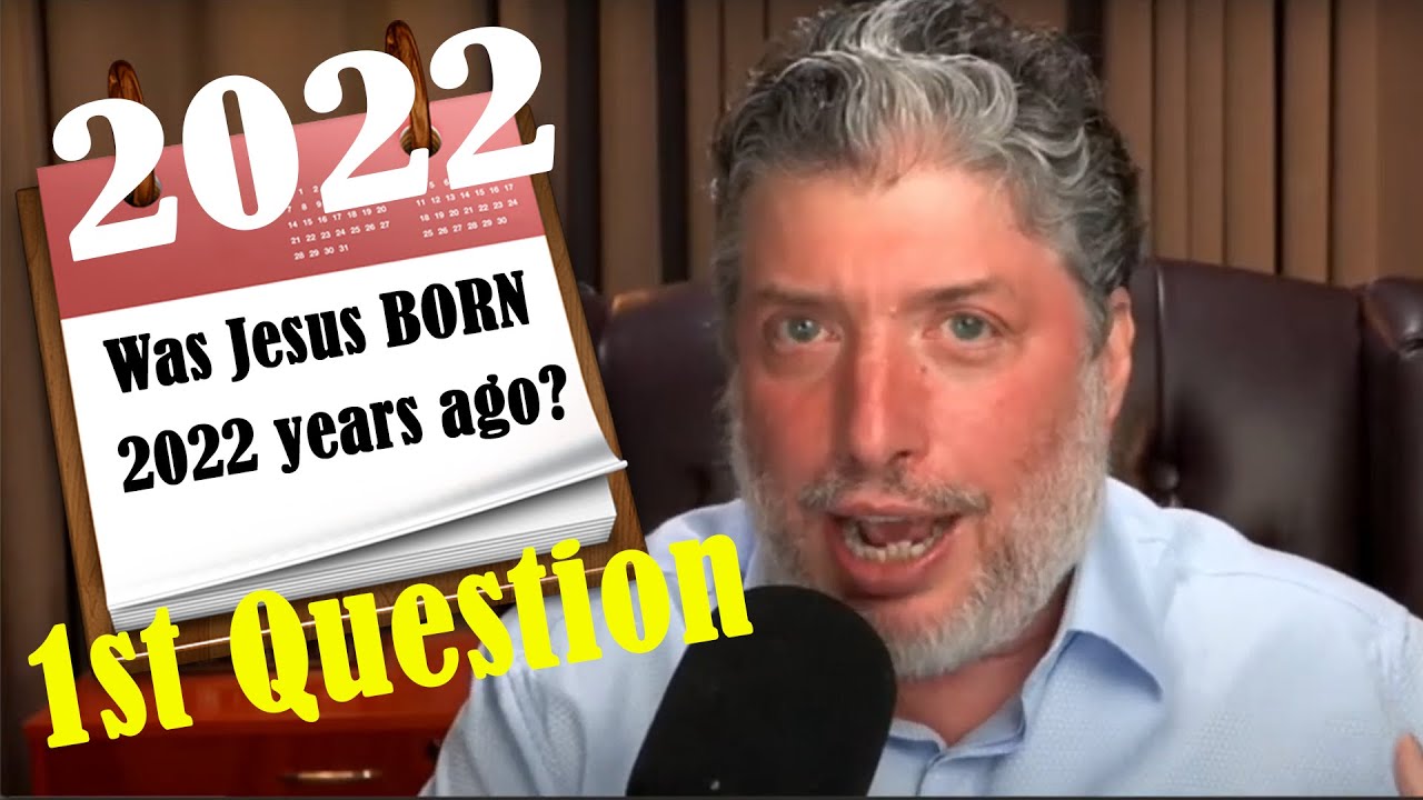 Rabbi Tovia Singer: (FFWD to 03:33)1st question Explains why the Dating System Started w/Jesus 1381