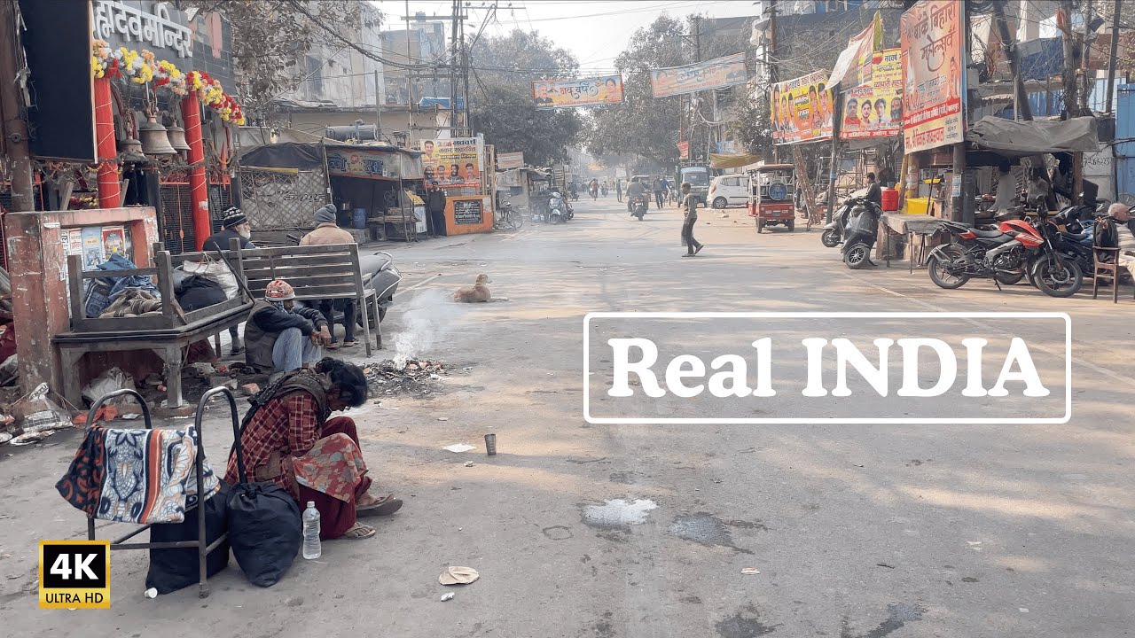 🇮🇳 The Real India | experiance real india walk | 4k video