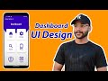 Dashboard ui design using grid layout in android studio