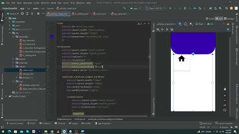 Dashboard UI Design Using Grid Layout in Android Studio