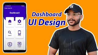 Dashboard UI Design Using Grid Layout in Android Studio screenshot 4