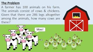 Problems in Primary School 1: Cows & Chickens