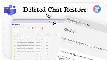 How to find and recover deleted messages in microsoft teams