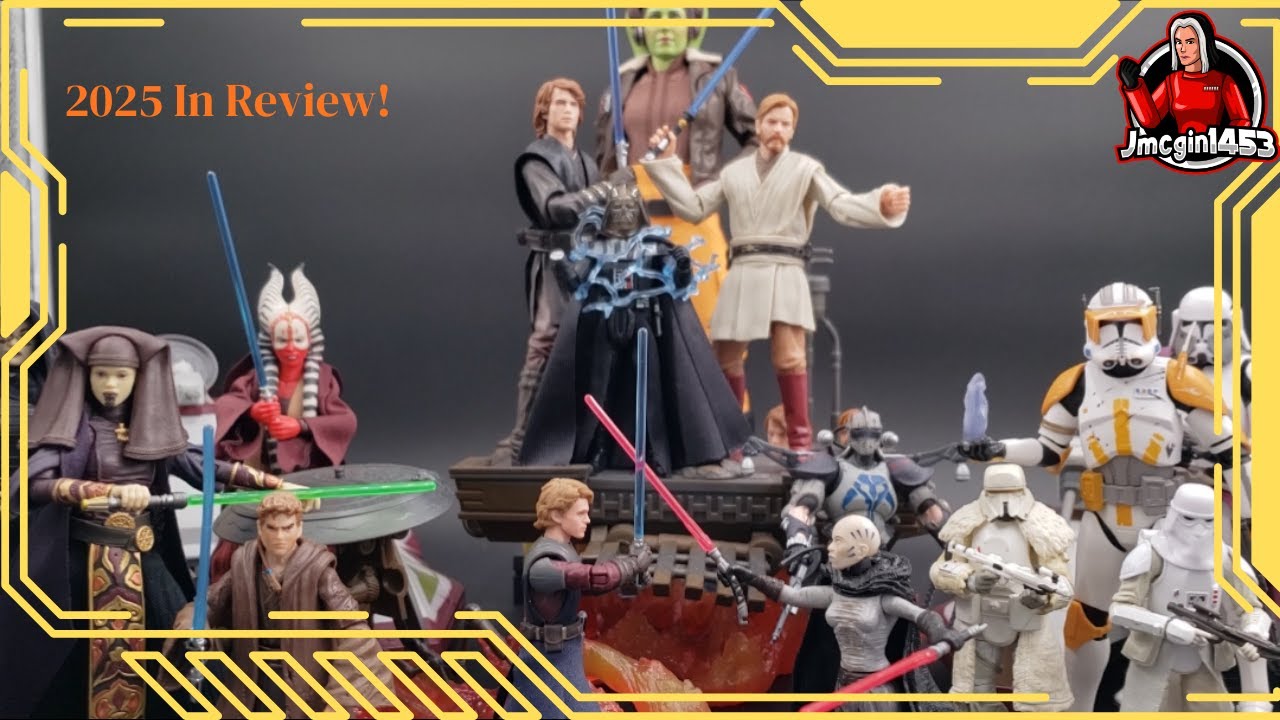 Обзор событий 2025 года в мире коллекционирования фигурок по «Звездным войнам».