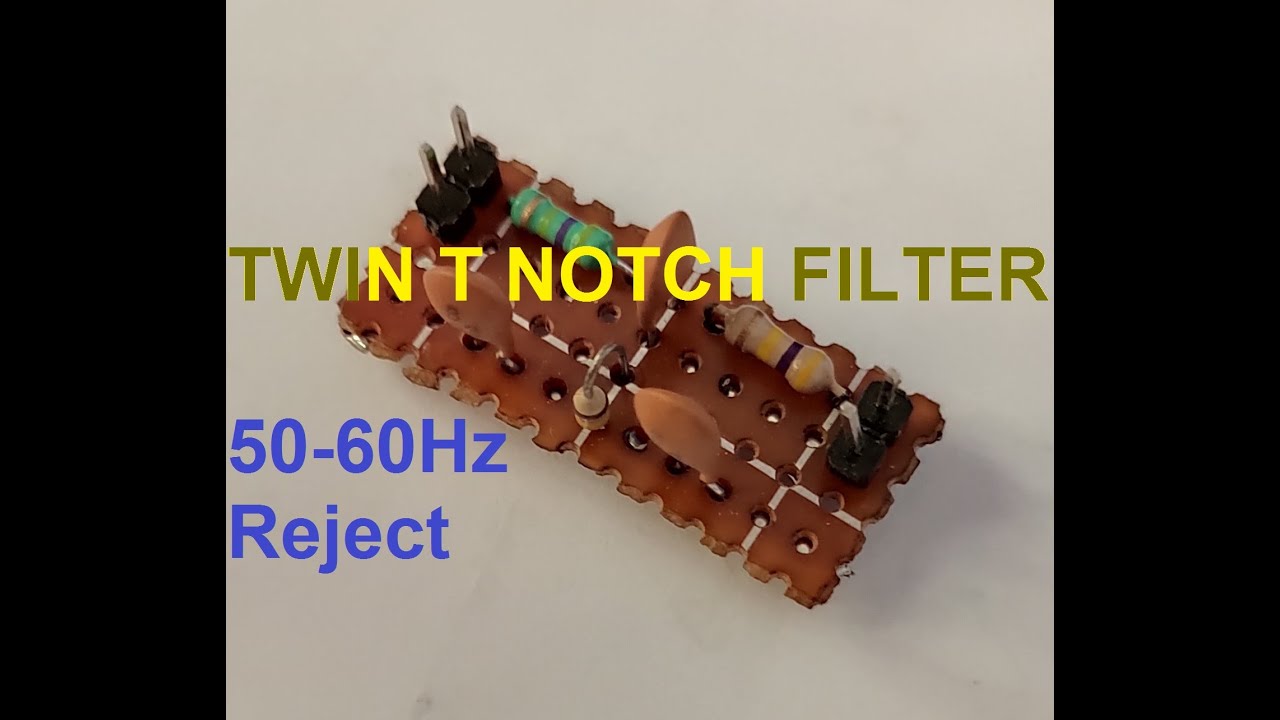 Twin T Notch Band Reject Filter | Circuit , Simulation in Multisim ...