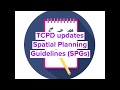 TCPD Updates Spatial Planning Guidelines