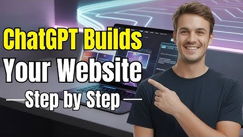 How to Create a Professional Website with ChatGPT  No Code, Free & SEO Ready
