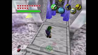 Majora's Mask Snowhead Temple Hookshot Jump to Boss door