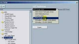 Working With Cubase - Setting Up A New Asio Device