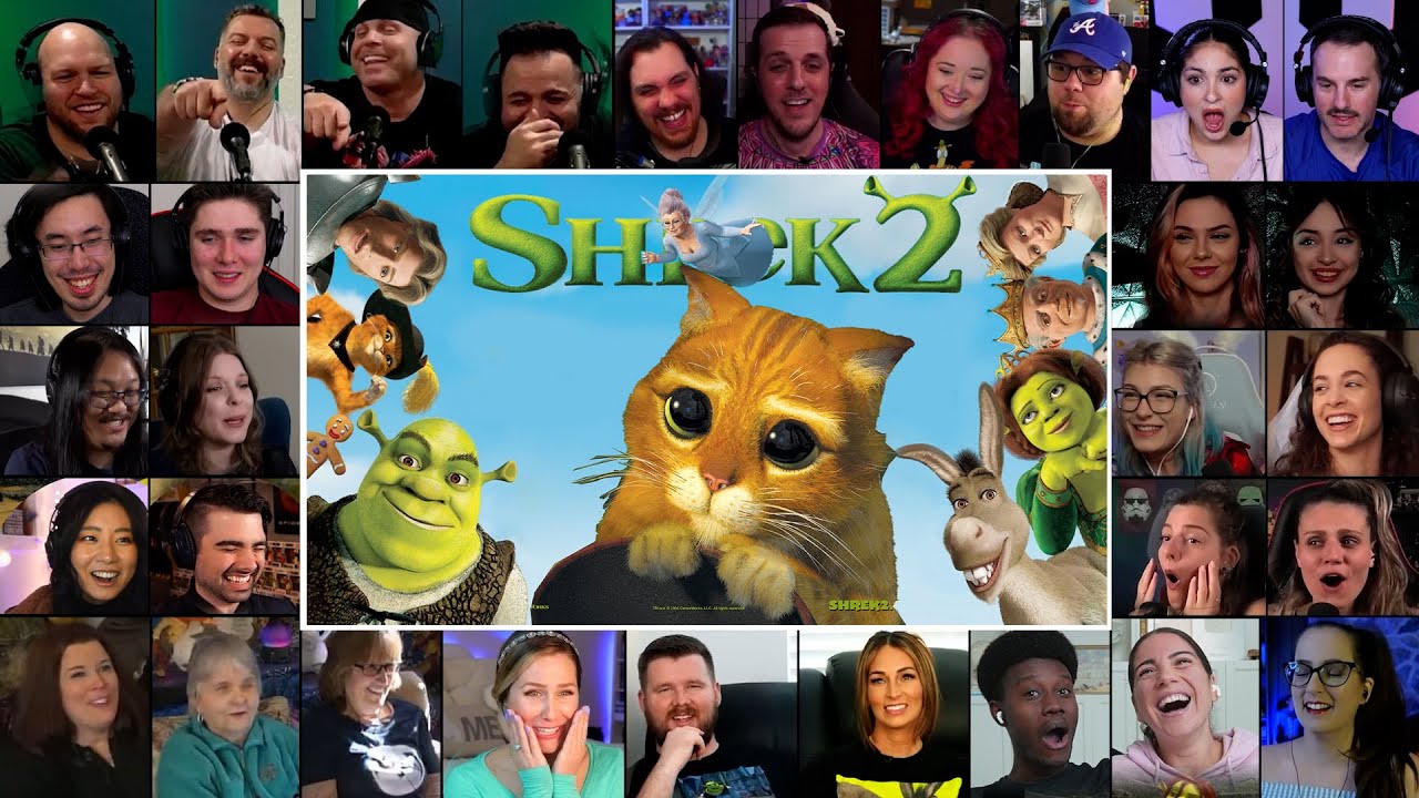 Shrek 2 Reaction Mashup