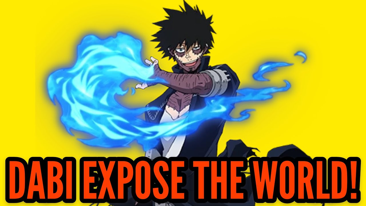 Dabi Exposes The World- Chapter 291 My Hero Academia