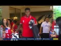 Salida de la selección de Panamá rumbo al Aeropuerto Internacional de Tocumen