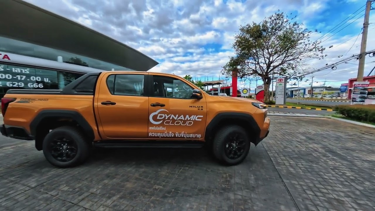 ลองขับ.HILUX TRAVO OVERLAND .2.8 Overland 4X4 Plus AT