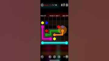 Flow Free - Manias - 7x7 Mania - Level 74