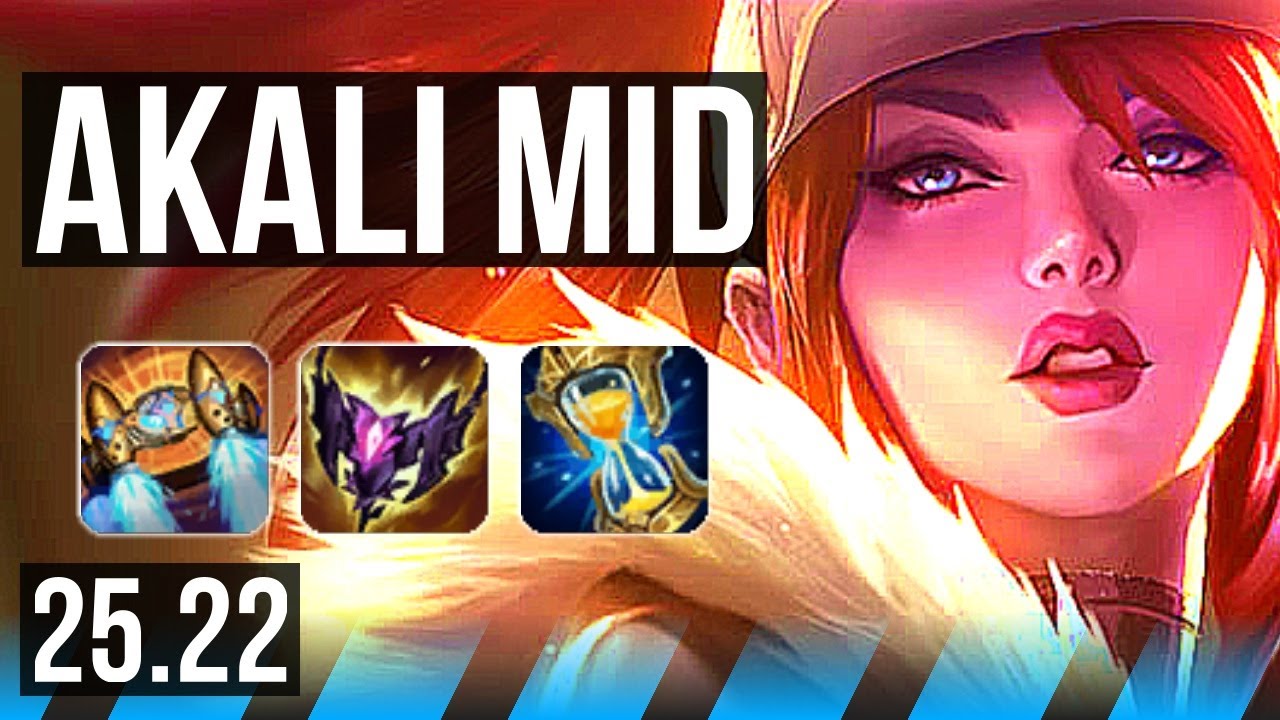AKALI vs SYNDRA (MID) | 12/2/4, Rank 9 Akali, Dominating | NA Challenger | 25.22