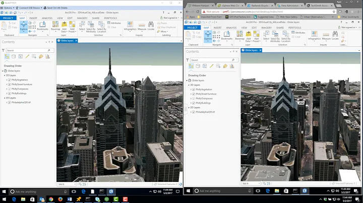 ArcGIS Pro Virtualization using PCoIP and VMware Blast